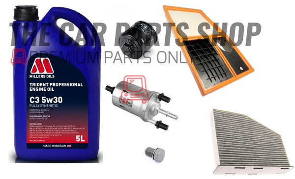 Service Kit For Volkswagen Golf VI 1.4 (2008-2013) OF AF FF CF SUMP OIL