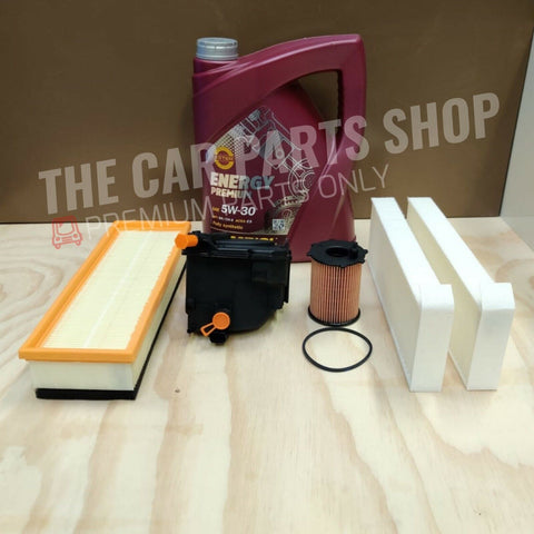 FITS CITROEN C3 DIESEL FULL SERVICE KIT COMPLETE KIT WITH 5L OIL