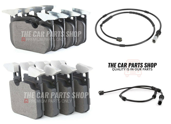 FOR BMW 320i 2.0 MSPORT F30 FRONT & REAR BRAKE PADS AND SENSORS OE QUALITY
