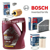 FOR VW GOLF MK5 GT TDI BOSCH SERVICE KIT (WITHOUT AN AIR FILTER)