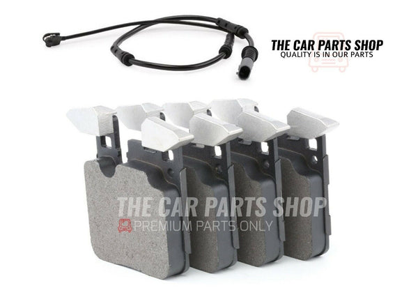 TO FIT BMW 320i 2.0 F30 REAR BRAKE PADS AND REAR WEAR SENSOR