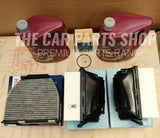 FOR MERCEDES C-CLASS C350 CDI AMG SPORT BOSCH SERVICE KIT 10L OIL 3 FILTERS NEW