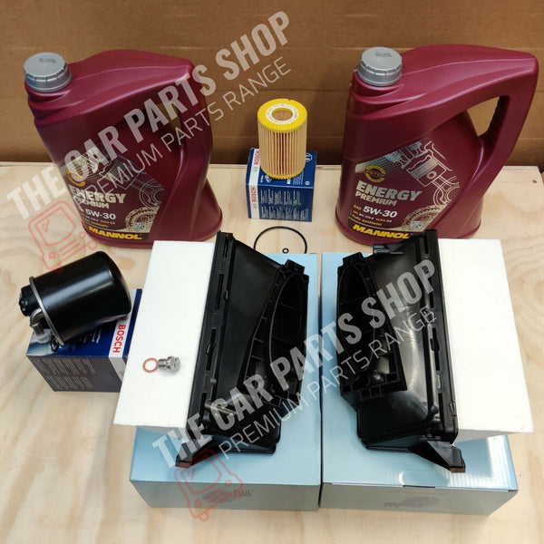 FOR MERCEDES C-CLASS C350 CDI AMG BOSCH SERVICE KIT BOSCH AIR OIL FUEL + 10L OIL