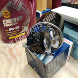 FOR MERCEDES C-CLASS C350 CDI AMG BOSCH SERVICE KIT BOSCH AIR OIL FUEL + 10L OIL