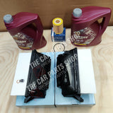 FOR MERCEDES C-CLASS C350 CDI AMG BOSCH SERVICE KIT 10L OIL + AIR & OIL FILTERS
