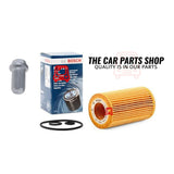 NEW BOSCH OIL FILTER & SUMP PLUG FITS MERCEDES E250 2.2 AVANTGARDE