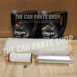 FOR BMW 330D DIESEL E90 E91 E92 SERVICE KIT AIR OIL FUEL FILTER + 10L LL04 5W30