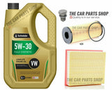 Service kit for VW New Beetle 1.9 TDI 97-11 New Air Filter & Oil Filter with 5L
