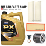 Full Service Kit For Peugeot 2008 (2013-2019) 1.2 PureTech 5L 0w30 & All Filters