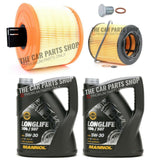 FITS BMW 325 MSPORT 3.0 E93 SERVICE KIT 10L LL04 5W30 & OIL AIR FILTER SUMP PLUG