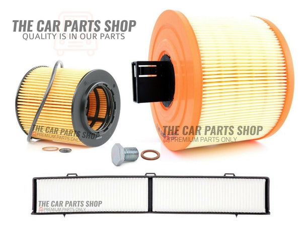 FOR BMW 325 3.0 PETROL E93 SERVICE FILTER KIT AIR OIL CABIN AND DRAIN PLUG NEW