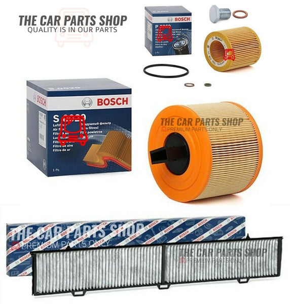 FOR BMW 325 MSPORT 3.0 E93 BOSCH FILTER SERVICE KIT AIR OIL CABIN FILTER KIT