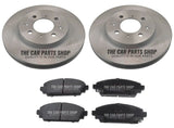 FRONT BRAKE DISCS 260MM AND FRONT PADS FOR HONDA CIVIC SE I-CDTI (EU97)