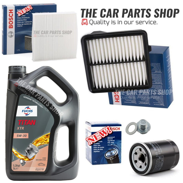 BOSCH SERVICE KIT TO FIT HONDA JAZZ 1.3 I-VTEC MK3 PETROL OE QUALITY FILTERS