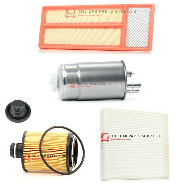 FULL SERVICE FILTERS KIT FITS VAUXHALL COMBO 1.2 CDTI DIESEL UPTO 07/2012
