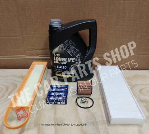COMPLETE SERVICE KIT FOR MINI HATCH 1.6 2010 PETROL (BOSCH PLUGS INCLUDED)