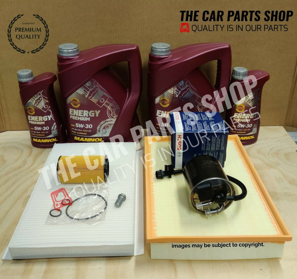 FITS MERCEDES SPRINTER 906 OM651.956 2.1 CDI COMPLETE SERVICE PACKAGE 12L OIL