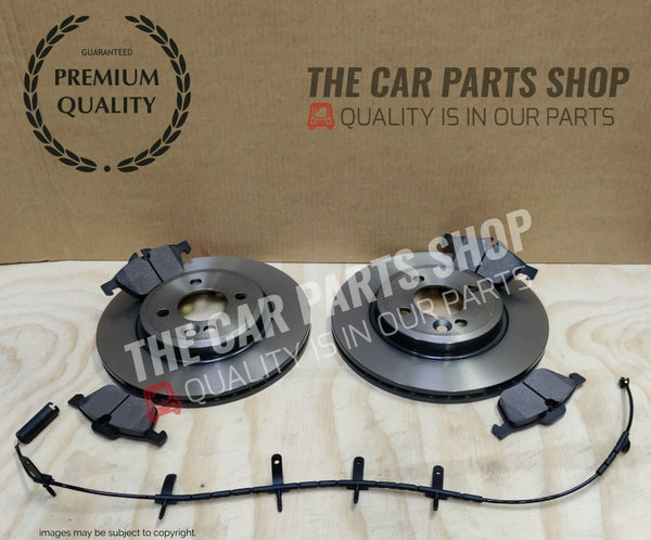 FITS MINI COOPER 1.6 R50 01-07 FRONT BRAKE DISCS 276MM + FRONT PADS + SENSOR NEW