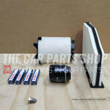 FULL SERVICE FILTER KIT FOR VW PASSAT ESTATE BLUE MOTION 1.4 TSI + 4 BOSCH PLUGS