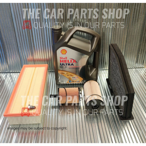 FULL SHELL SERVICE PACKAGE FOR AUDI TT 2.0 TDI DIESEL 2008-2014 FULL SERVICE KIT