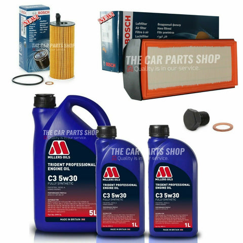 PREMIUM BOSCH FILTER SERVICE KIT FOR BMW X5 M50D F85 N57D30C UPTO 2018