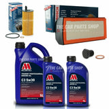 TO FIT BMW X6 30D 40D F16 14-19 BOSCH SERVICE KIT 7L OIL & 2 BOSCH FILTERS