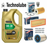 BOSCH SERVICE KIT FOR VW CADDY MK3 C20 2.0 TDI STARTLINE 3 BOSCH FILTERS & 5L