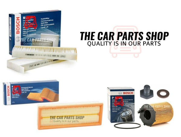 FITS PEUGEOT 3008 1.6 HDI SPORT 2009-2011 BOSCH FILTER KIT AIR OIL CABIN OE PART