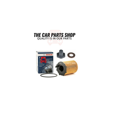 BOSCH OIL FILTER AND SUMP PLUG FITS PEUGEOT 3008 1.6 HDI SPORT 2009-2011