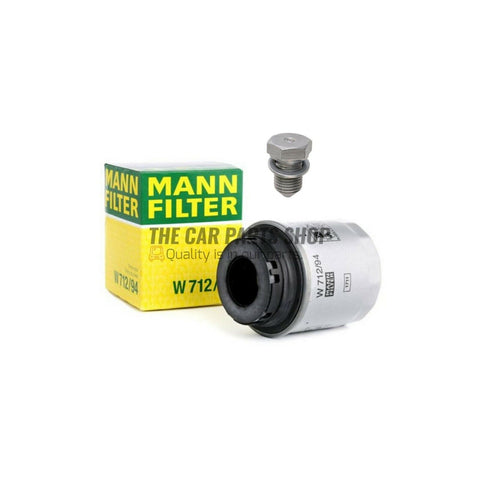 MANN OIL FILTER AND SUMP PLUG  FITS VW GOLF 1.4 TSI 2009> BRAND NEW OE QUALITY