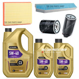 FOR JEEP CHEROKEE 2.8 CRD KJ FULL SERVICE KIT 7L 5W40 & ALL 4 NEW FILTERS