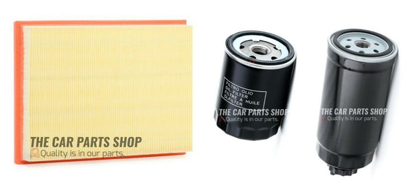 SERVICE FILTER KIT FOR JEEP CHEROKEE 2.8 CRD (KJ) FUEL AIR OIL 3 FILTERS KIT