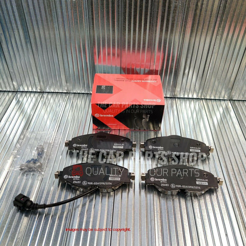 FITS AUDI A3 1.8 TFSI QUATTRO 2013> BREMBO XTRA FRONT BRAKE PADS SET NEW