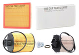 FOR SAAB 9-3 1.9 TTID MK2 FULL SERVICE FILTER KIT WITH NEW SUMP PLUG