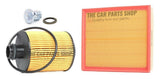 FOR SAAB 9-3 1.9 TTID MK2 SERVICE FILTER KIT NEW AIR AND OIL FILTER KIT AND PLUG
