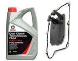GEARBOX SERVICE KIT FOR MERCEDES A180 AMG 5L COMMA DCT FLUID & NEW FILTER