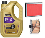 FOR NISSAN JUKE 1.2 PETROL MK1 SERVICE KIT 5L 5W40 OIL & AIR FILTER OIL FILTER