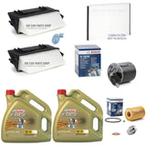 FULL BOSCH SERVICE KIT WITH 8L CASTROL OIL TO FIT MERCEDES GL350 3.0 AMG X166