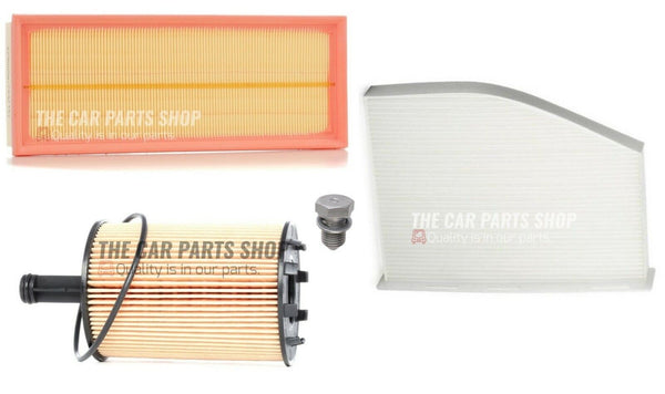 FITS VW GOLF 2.0 GT TDI MK6 SERVICE FILTER KIT 3 FILTERS AIR, OIL & CABIN KIT