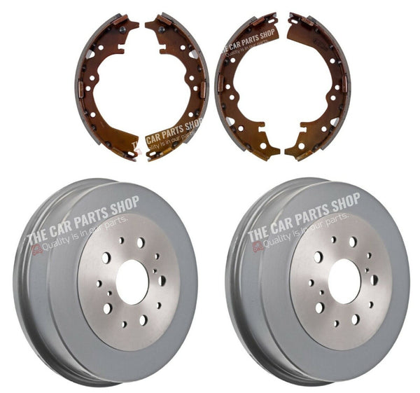 FOR TOYOTA HILUX 2.5 D4D 2006> REAR BRAKE DRUMS & REAR BRAKE SHOES KIT