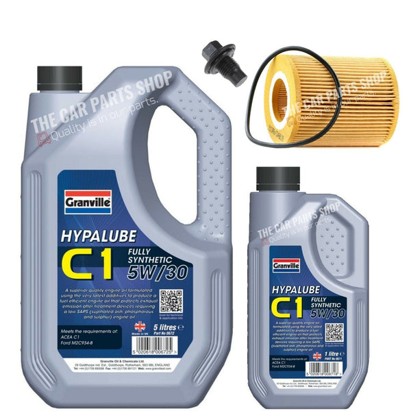 FITS LAND ROVER DISCOVERY 4 MK4 SERVICE KIT 6 LITRES C1 5W30 OIL AND OIL & PLUG