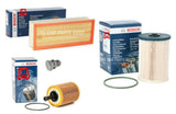 BOSCH SERVICE FILTER KIT FOR VW GOLF 2.0 GT TDI MK6 FUEL AIR OIL BOSCH FILTER OE
