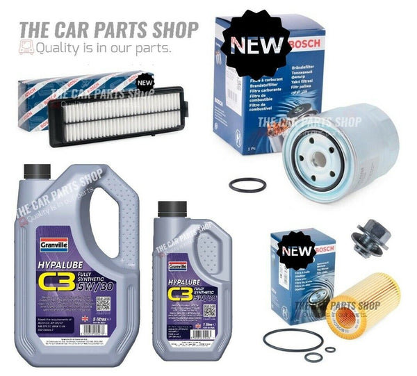 BOSCH SERVICE KIT FITS HONDA ACCORD 2.2 CTDI BOSCH AIR OIL FUEL & 6L GRANVILLE