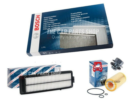 BOSCH SERVICE FILTERS KIT FITS HONDA ACCORD 2.2 DIESEL AIR OIL CABIN BOSCH KIT