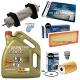 FOR AUDI A4 2.0 DIESEL (B8) BOSCH SERVICE WITH 5L CASTROL 5W30 MOTOR OIL