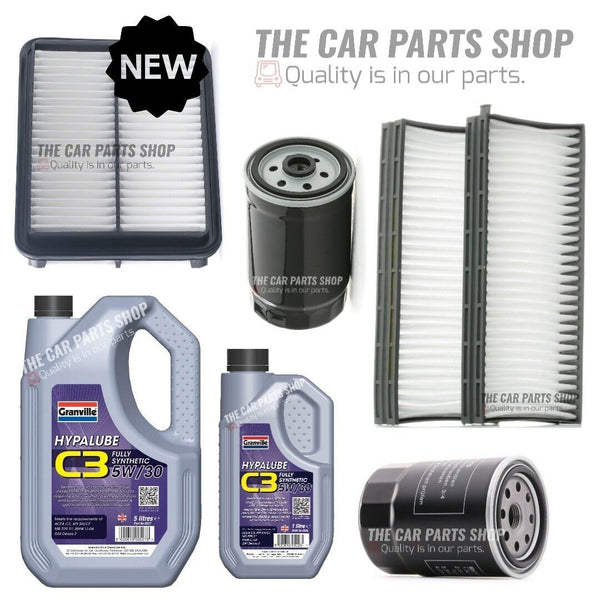 FOR HYUNDAI SANTA FE CRDI 2.0 DIESEL FULL SERVICE KIT 6L 5W30 & ALL FILTERS NEW