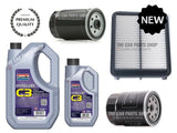 FOR HYUNDAI SANTA FE CRDI 2.0 DIESEL SERVICE KIT 6L 5W30 & FUEL OIL AIR FILTER