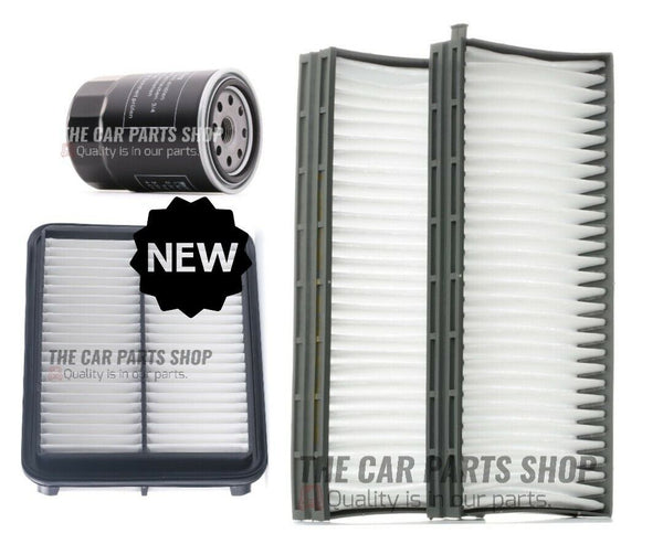 SERVICE FILTER KIT TO FIT HYUNDAI SANTA FE CRDI DIESEL 2.0 AIR POLLEN OIL NEW