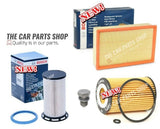 FOR VW GOLF 1.6 TDI MK7 BOSCH FILTER KIT 3 FILTERS BOSCH AIR OIL AND FUEL PLUG