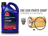 PREMIUM MILLER'S SERVICE KIT FITS VW GOLF 1.6 TDI MK7 ENGINE OIL & BOSCH FILTER